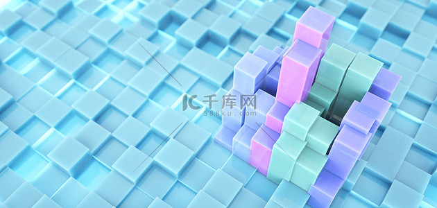 玻璃c4d玻璃质感背景