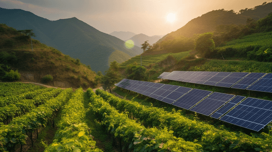 太阳能新能源电池板光伏板清洁能源18