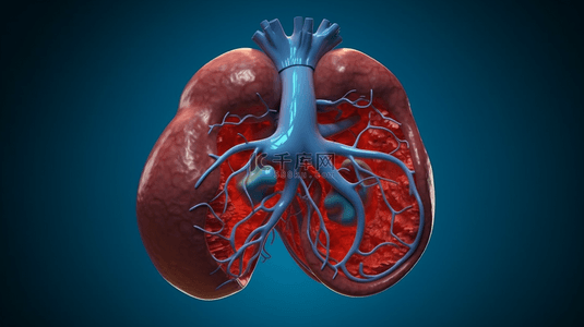 医学医疗人体组织器官心肺