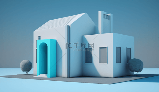 3D房子模型建筑模型