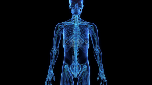 医学医疗人体断层扫描成像