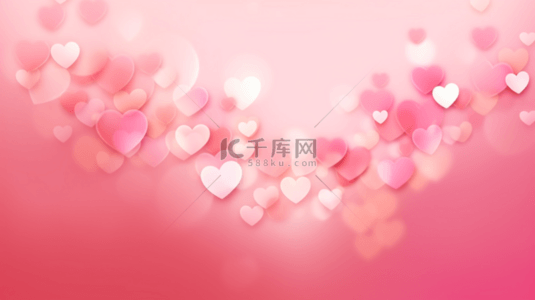 爱心logo设计背景图片_粉色爱心爱情背景
