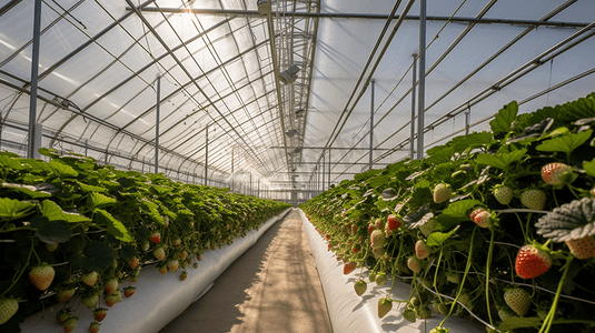 草莓农场农业新概念智能农场数字农业
