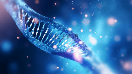 DNA双螺旋科技背景