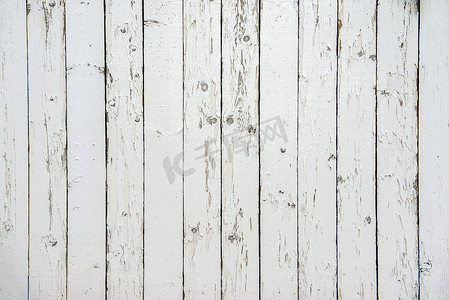 白色木质栅栏特写照片