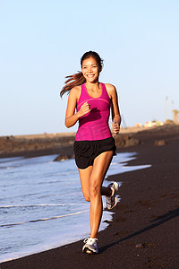 健身运动女人跑步