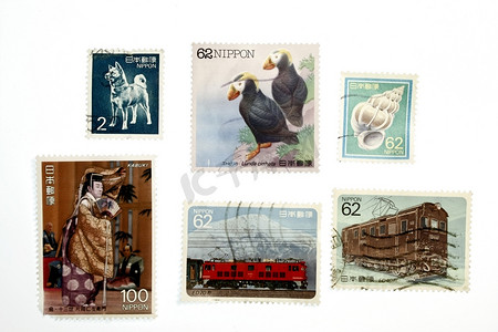 复古邮票收藏品