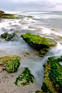 澳洲海滩摄影照片_澳洲海景