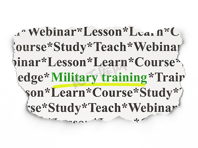 教育理念： 论文背景军事训练
