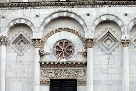 Foro 教堂的圣米歇尔 - 卢卡，托斯卡纳。