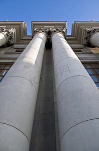 科林斯柱头和柱子