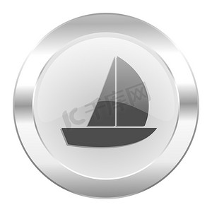 孤立的游艇 chrome web 图标