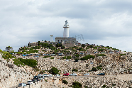 Cap de Formentor 上的灯塔。