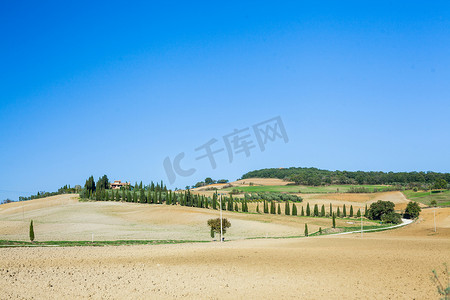 意大利风情摄影照片_托斯卡纳风景