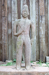 2019 年 7 月 22 日，马达加斯加塔那那利佛 — 前 k 雕像