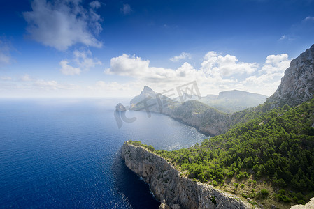Formentor 风景马略卡岛巴利阿里群岛西班牙