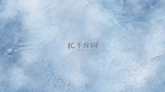 冰块蓝色背景背景图片_冰面雪花冰样式纹理质感背景