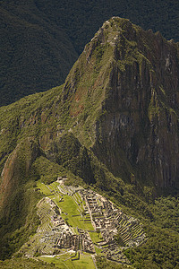 秘鲁库斯科附近失落的印加城马丘比丘和韦纳比丘遗址