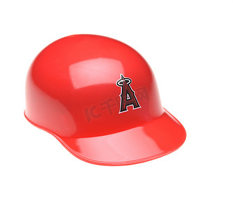 洛杉矶阿纳海姆天使队迷你可收藏击球手头盔特写