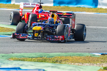 “Team Red Bull F1, Sebastian Vettel, 2012”
