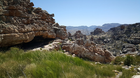 Cederberg 荒野地区的岩层