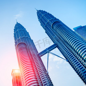 双子塔，吉隆坡 - 马来西亚。