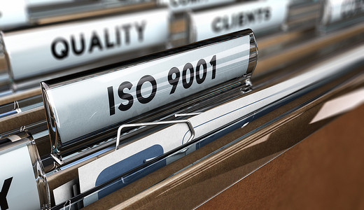 标准版logo摄影照片_质量标准 ISO 9001