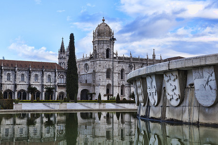 葡萄牙里斯本热罗尼莫修道院。