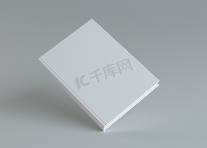 IT行业简历模板摄影照片_灰色背景的白皮书模板