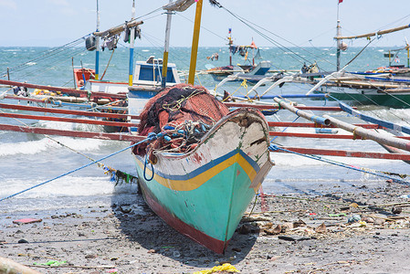 钓鱼城摄影照片_菲律宾的渔船