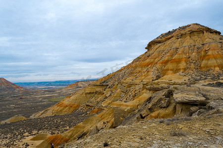 彩色岩石摄影照片_巴德纳斯的彩色岩石