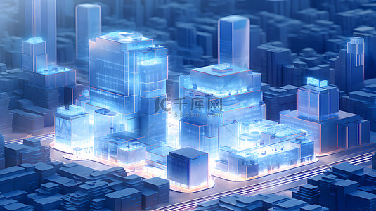 创新未来背景图片_未来科技数字化城市