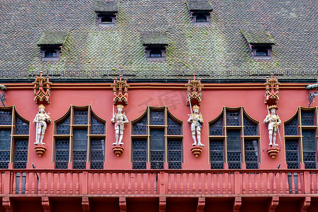 红色立面，弗赖堡，德国