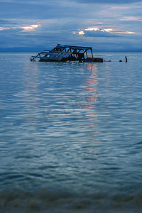 摩顿湾天阁露玛岛的沉船