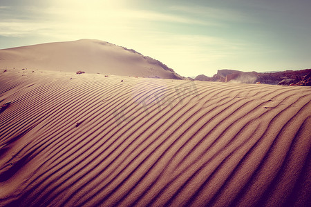 Valle de la Luna 的沙丘，智利圣佩德罗德阿塔卡马