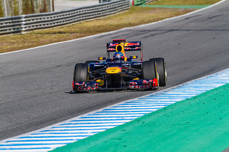 “Team Red Bull F1, Sebastian Vettel, 2012”