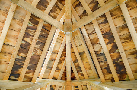 屋顶木材