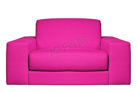 粉色扶手椅