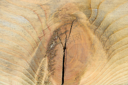 木头纹理摄影照片_抽象背景，古老木头纹理有裂缝表面，