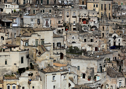 Matera, Basilikata, Italy., Old Town, Sassi, cave settlements Sassi Tu Matera, 联合国教科文组织世界文化遗产