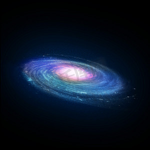 螺旋星系的插图