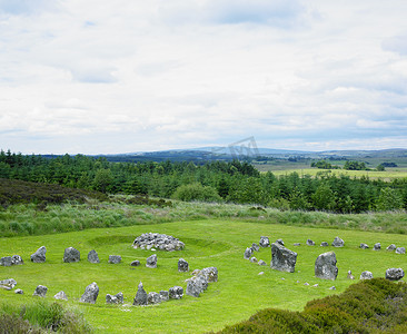 石圈，比格莫尔，泰隆郡，北爱尔兰