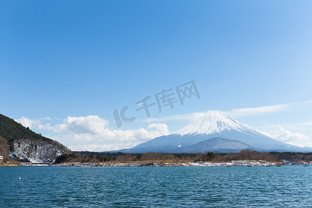 ji摄影照片_精进湖和富士山