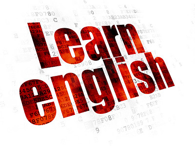 英语培训三折页摄影照片_教育理念： 在数字背景下学习英语