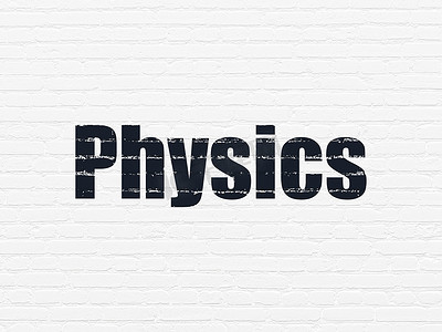 物理教学摄影照片_教育理念： 物理在背景墙上