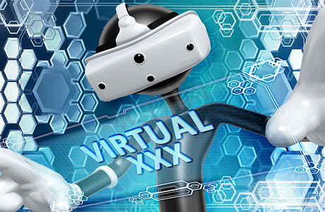 ar虚拟现实摄影照片_虚拟现实 VR XXX