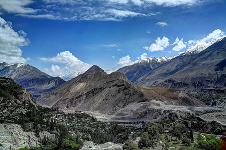 喀喇昆仑山，巴基斯坦