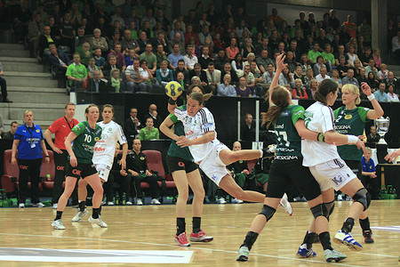 欧冠摄影照片_EHF女子欧冠决赛