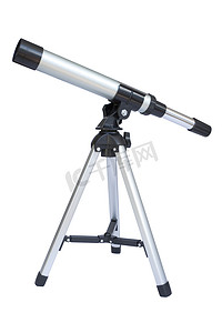 长筒望远镜摄影照片_望远镜