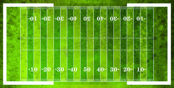 美式足球场鸟瞰图